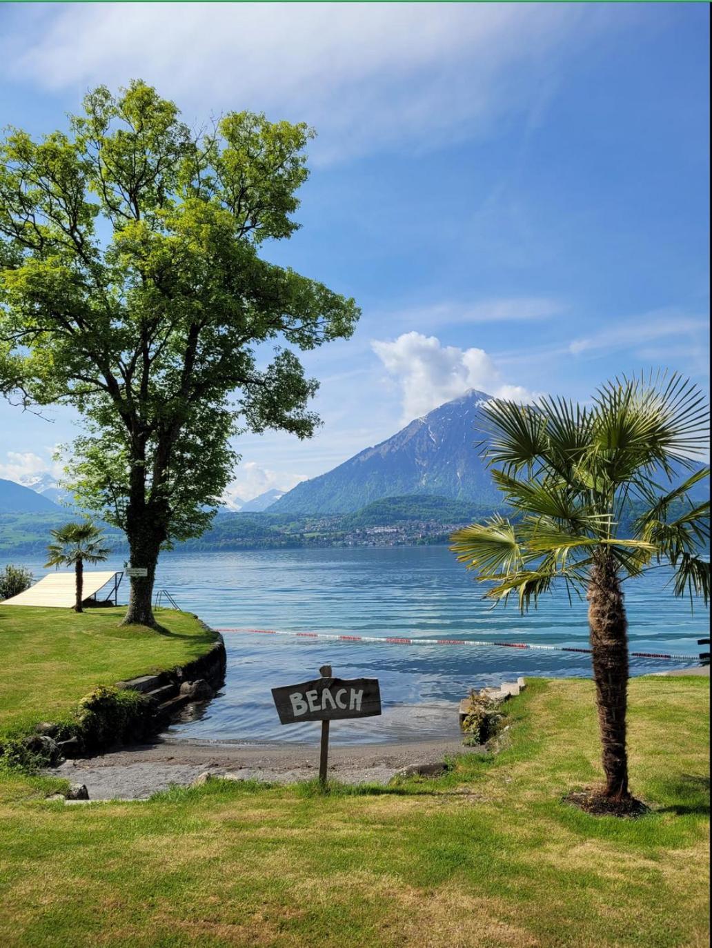Chalet Egglen "Typical Swiss House, Best Views, Private Jacuzzi" 지그리스빌 외부 사진