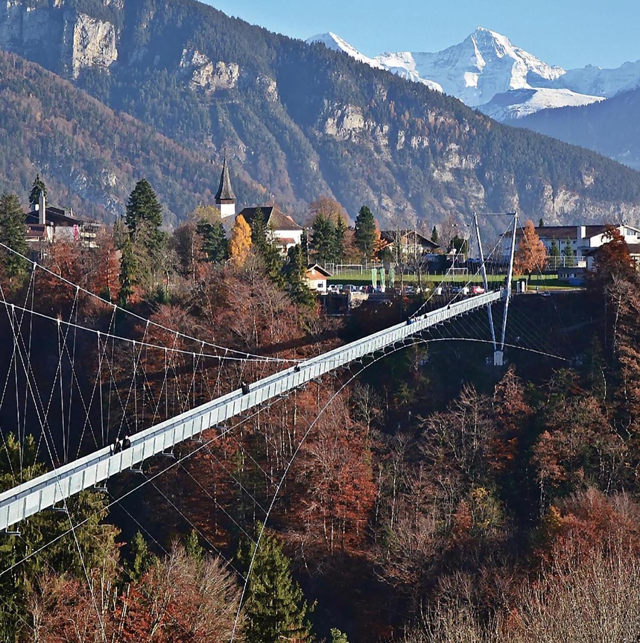 Chalet Egglen "Typical Swiss House, Best Views, Private Jacuzzi" 지그리스빌 외부 사진